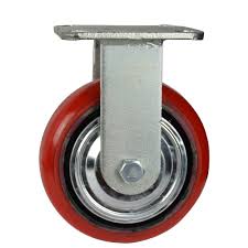 Red PU castor wheel 250kgs supplied by Jamco Industrial System Limited in Kenya and East Africa