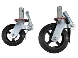 6 inch rubber scaffolding castor wheel supplied by Jamco Industrial System Limited in Kenya and East Africa