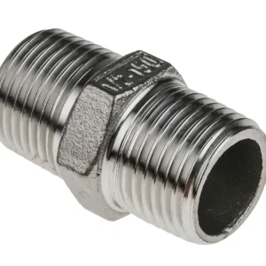 1/2 inch stainless steel hex nipple male threaded fitting supplied by Jamco Industrial System Limited