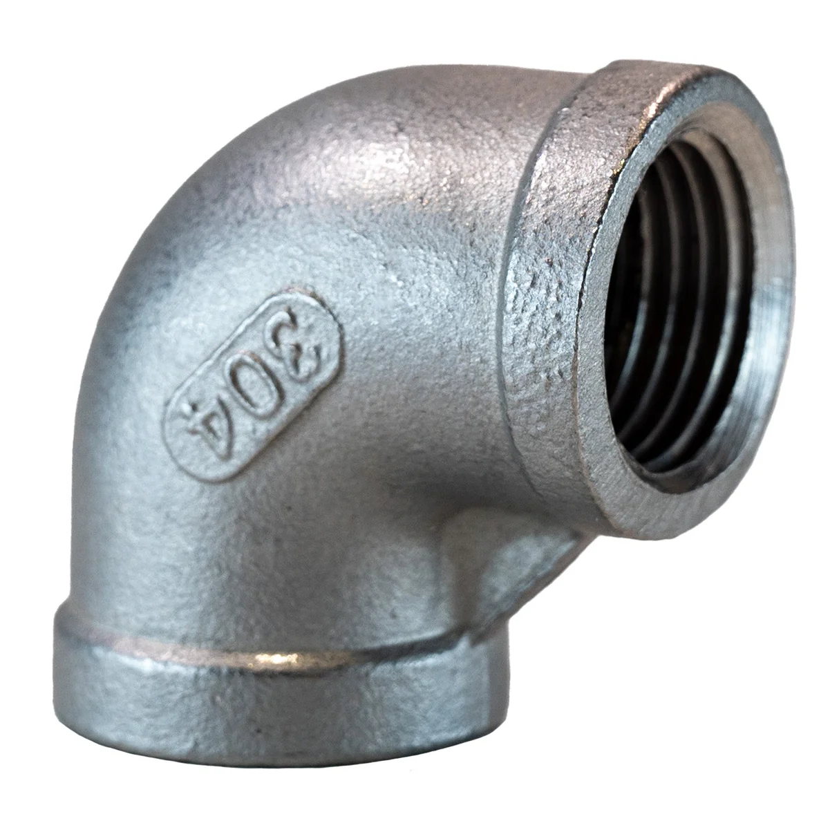 3/4 inch stainless steel 90-degree elbow fitting supplied by Jamco Industrial System Limited