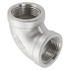 1/4 inch stainless steel 90-degree elbow fitting supplied by Jamco Industrial System Limited