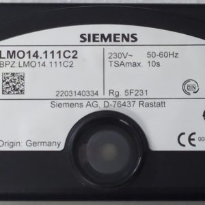 Siemens LMO 14.111C2 burner control box for oil burner systems