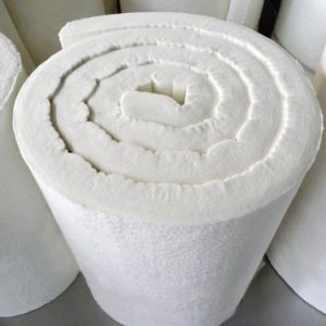 Ceramic fiber blanket insulation for high temperature industrial use