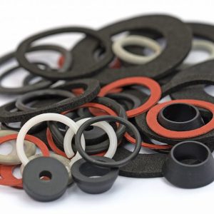 Rubber gasket for flange sealing industrial use