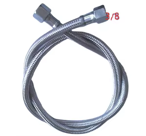 Burner fuel line hose for industrial diesel and oil burner systems