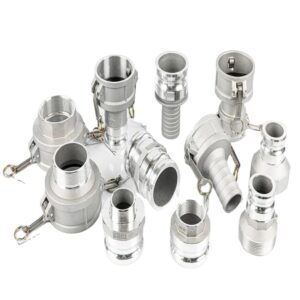 Heavy-duty 4 inch stainless steel camlock coupling