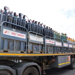 BOC industrial gas cylinders for commercial use