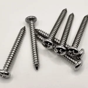Stainless steel self-tapping screws for industrial fastening applications