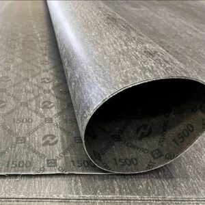 Industrial metallic gasket for high-pressure flange sealing applications