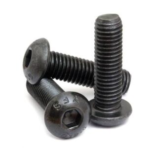 Grade 12.9 button head socket bolt for high-strength industrial and engineering fastening.
